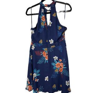 Express Floral Halter Top